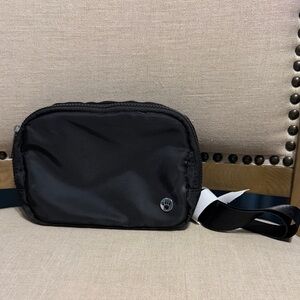 BearPaw Black Nylon Belt Bag